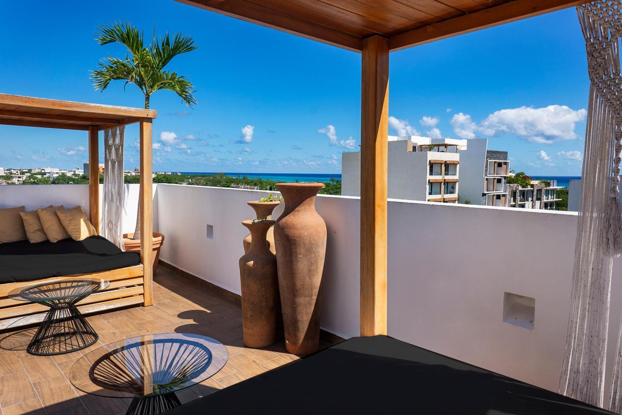 Terrasse Hotel Playa Del Carmen Eksteriør billede