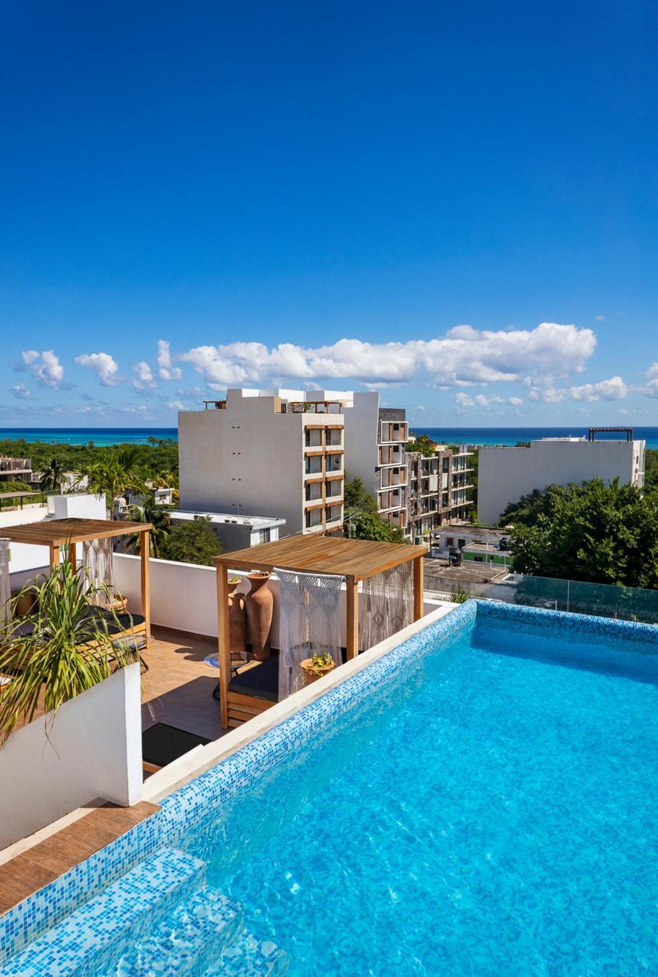 Terrasse Hotel Playa Del Carmen Eksteriør billede