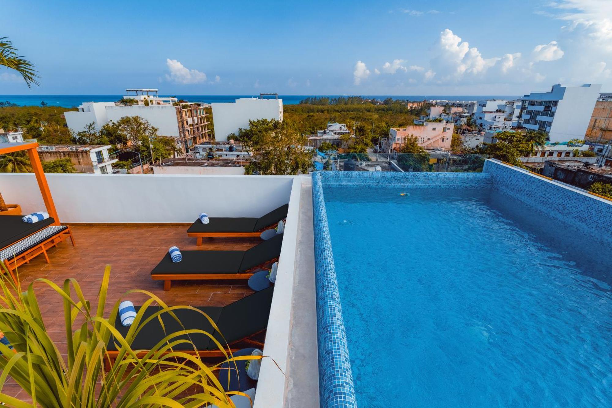 Terrasse Hotel Playa Del Carmen Eksteriør billede