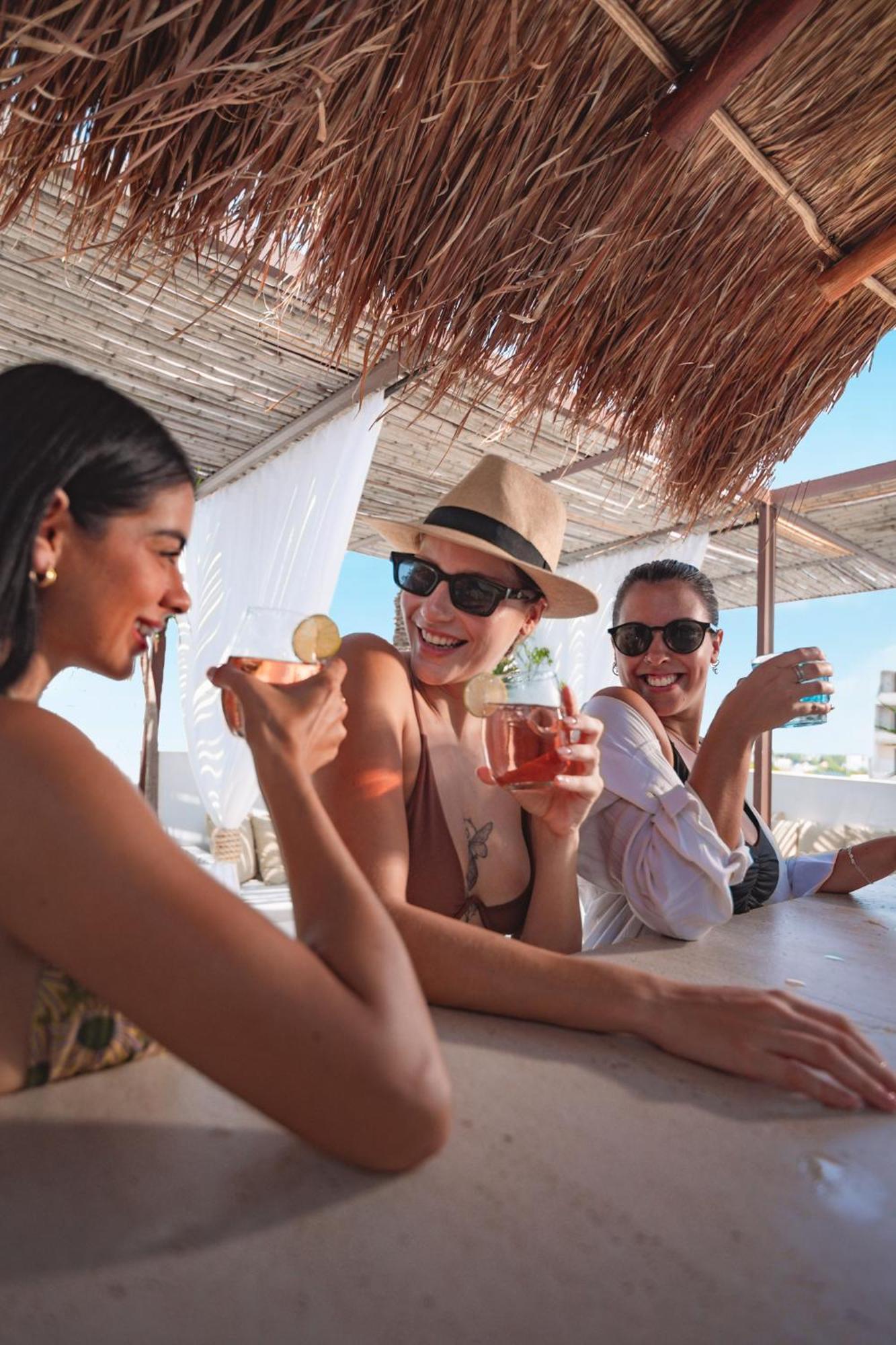 Terrasse Hotel Playa Del Carmen Eksteriør billede